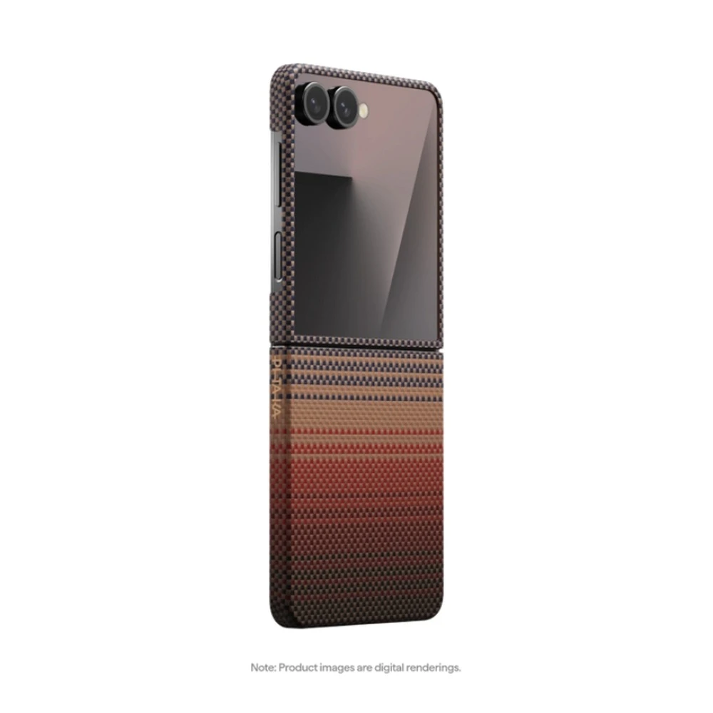PITAKA Galaxy Z Flip 7 Edge Case - Sunset | FSFLIP7