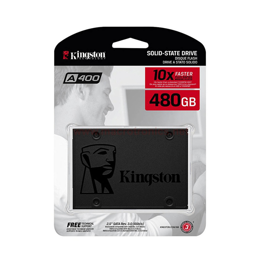 Kingston 480GB A400 SATA SSD 2.5 inch Internal Storage | SA400S37/480G