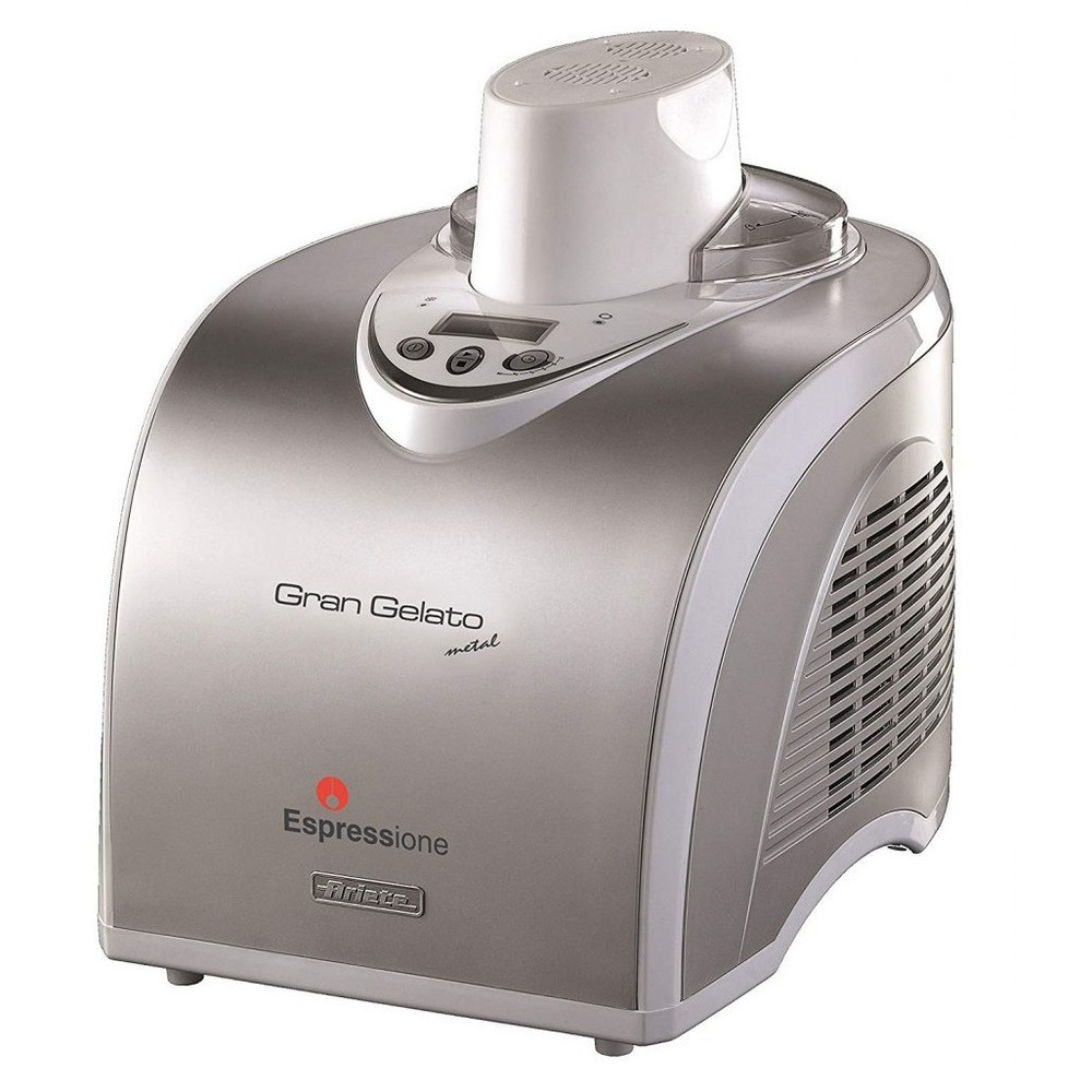 Ariete Ariete Ice Cream Maker White Silver 1L Capacity | 693 - Home & Kitchen - Lebanon