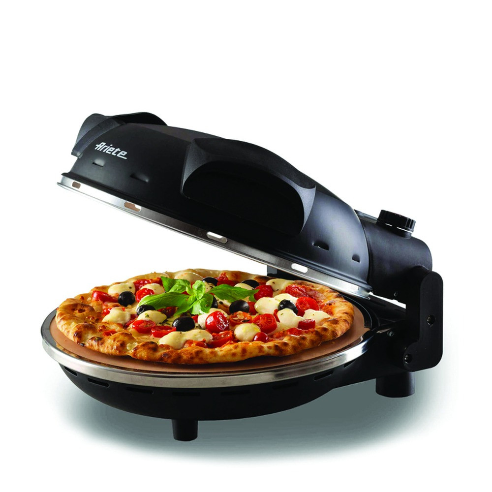Ariete Ariete Pizza Oven Black 1200W 32cm Stone | 917 - Home & Kitchen - Lebanon