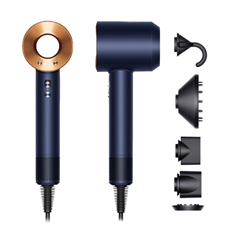 Dyson Dyson Supersonic Hair Dryer Prussian Blue Copper | CO-DYSHD07NICKCOP-1 - Beauty & Personal Care - Lebanon