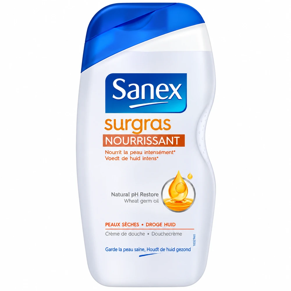 Sanex Surgras Nourrissant Shower Gel 400ml | 31360354