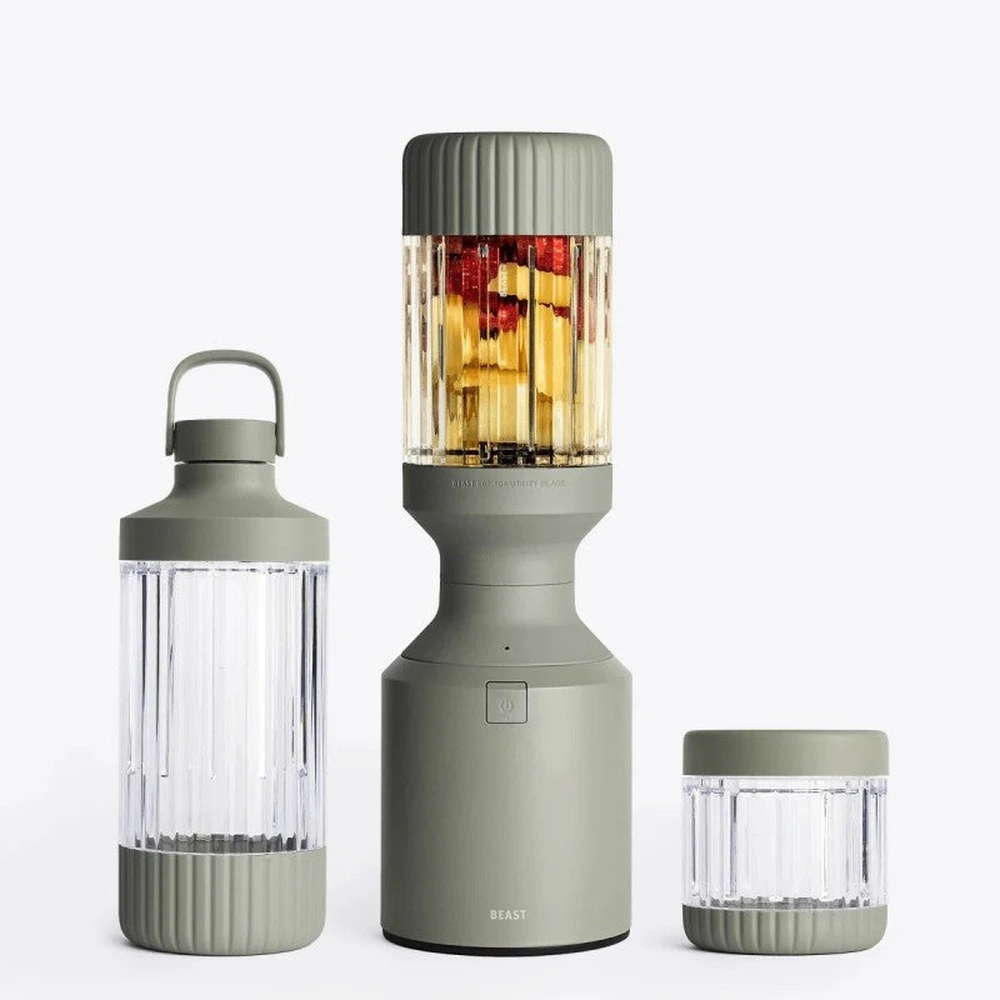 Beast Mighty Blender Sage 1200W 3 Vessels | B12MH-SG-EU