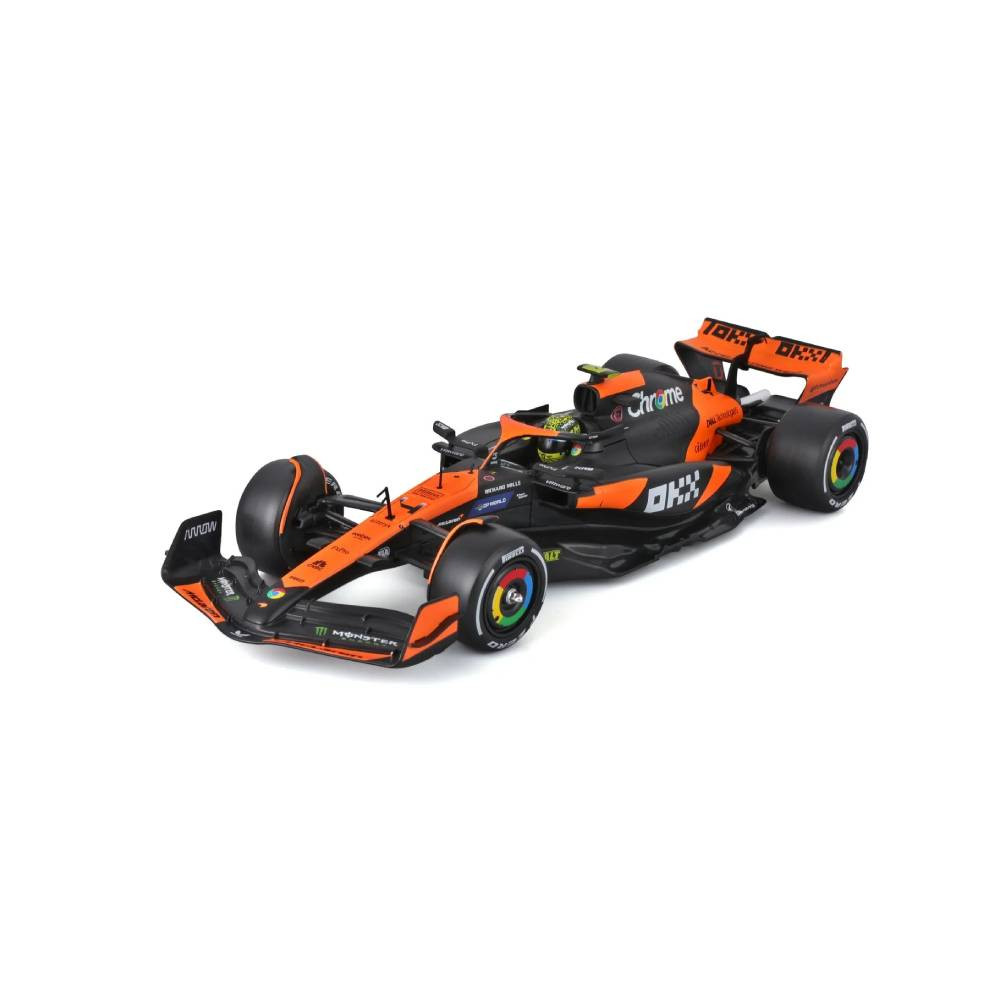 Bburago McLaren MCL38 Miami GP 2024 #4 Lando Norris 1:24 Assembly Kit | 18-28504