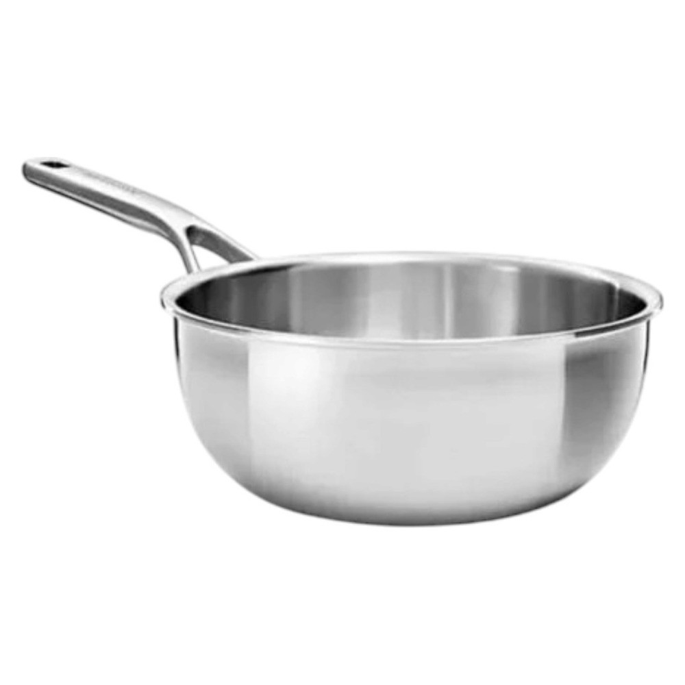 KitchenAid 24cm 2.3L Stainless Steel Cooking Pan | CC006025-001