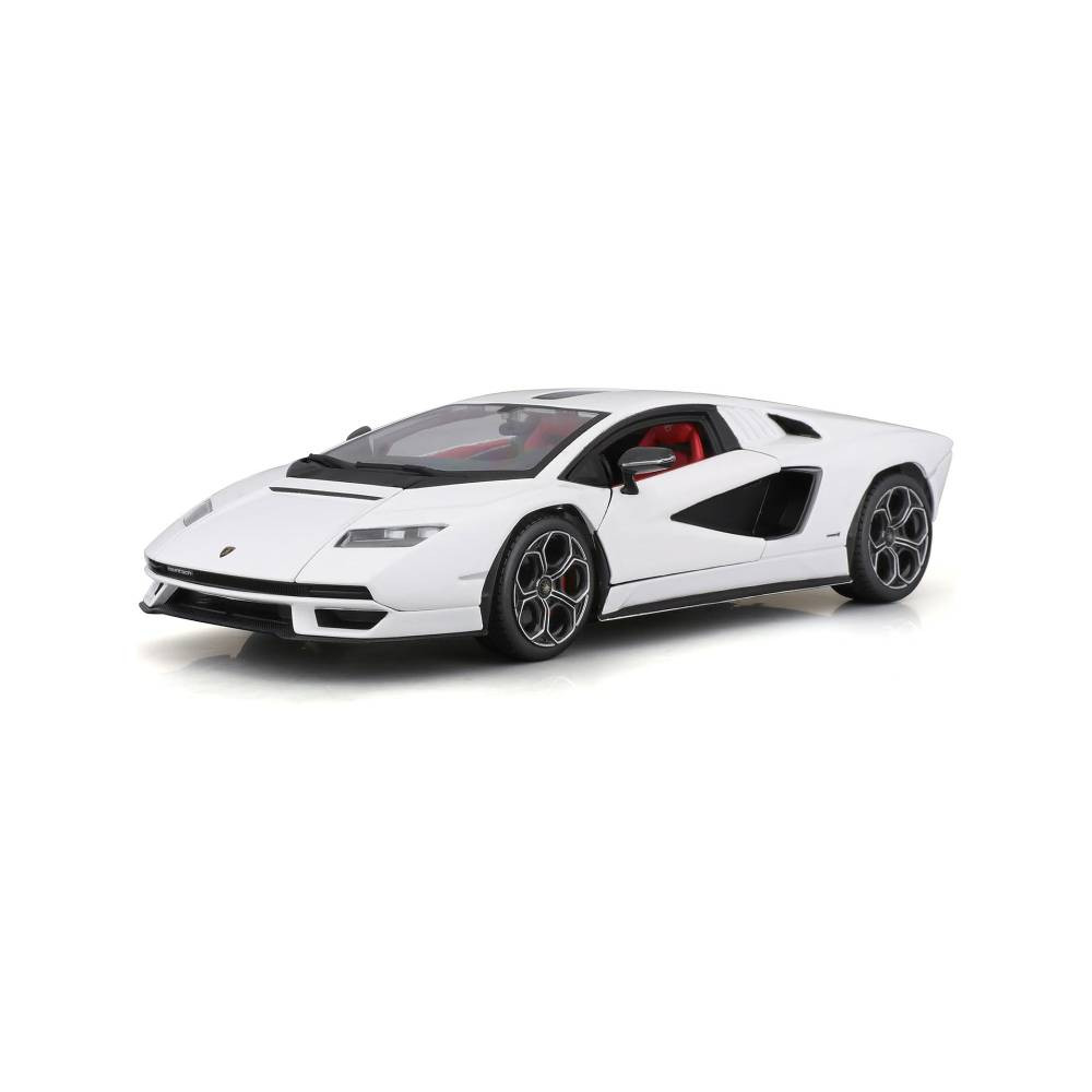 Bburago Lamborghini Countach LPI 800-4 2022 1:24 Die-Cast Model Car - White | 18-21102