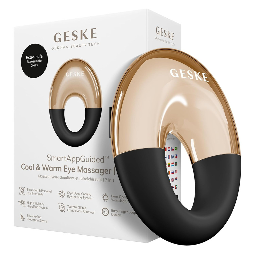 Geske GESKE Cool & Warm Eye Massager 7 in 1 Multi-Function - Beauty & Personal Care - Lebanon