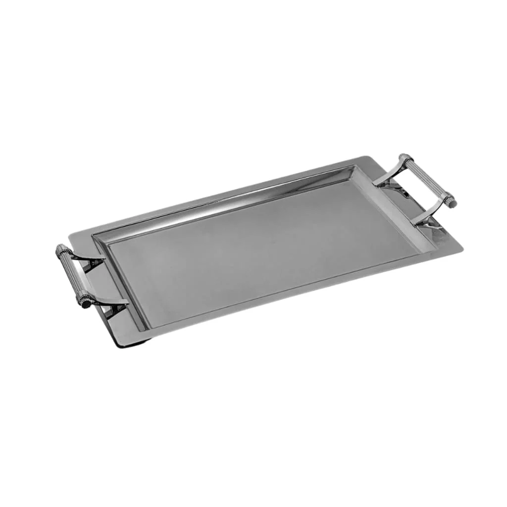 Dorsch Dorsch Caesar Silver Serving Tray | DH-03222 - Home & Kitchen - Lebanon