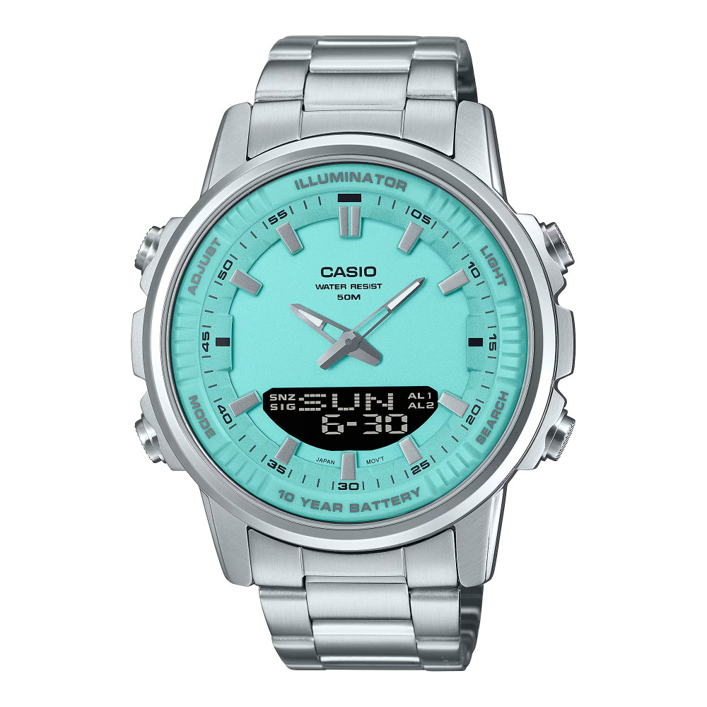 Casio Casio Analog Watch Metal Blue | AMW-880D-2A2VDF - Computers & Tech - Lebanon