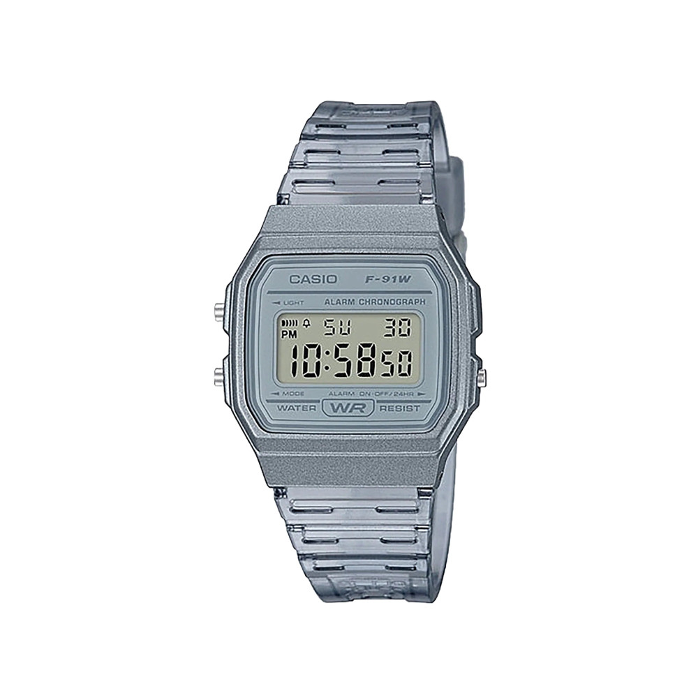 Casio Casio Digital Watch Silver Resin | F-91WS-8DF - Computers & Tech - Lebanon