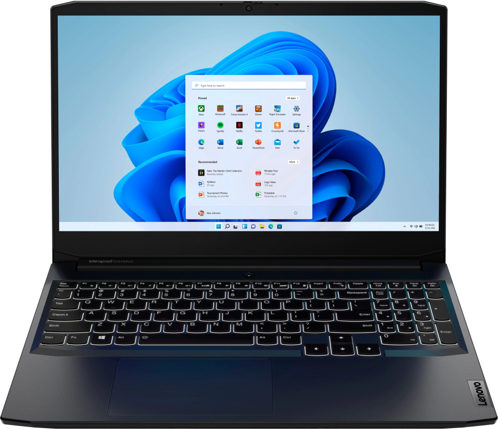 Lenovo Lenovo IdeaPad Gaming 3 15.6" Laptop - AMD Ryzen 5 5600H - RAM 8GB - SSD 256GB - GTX1650 | 82K201QMUS - Computers & Tech - Lebanon