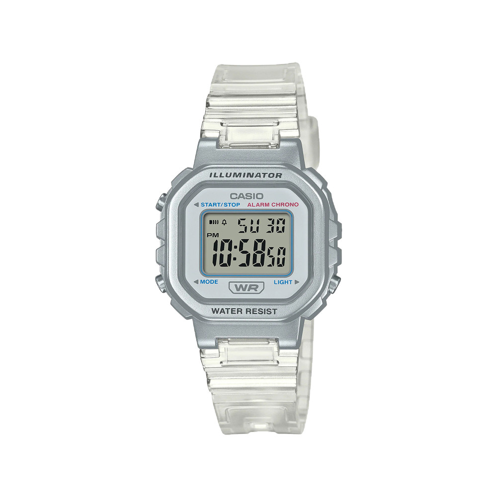 Casio Casio Digital Watch White Resin Band | LA-20WHS-7ADF - Computers & Tech - Lebanon