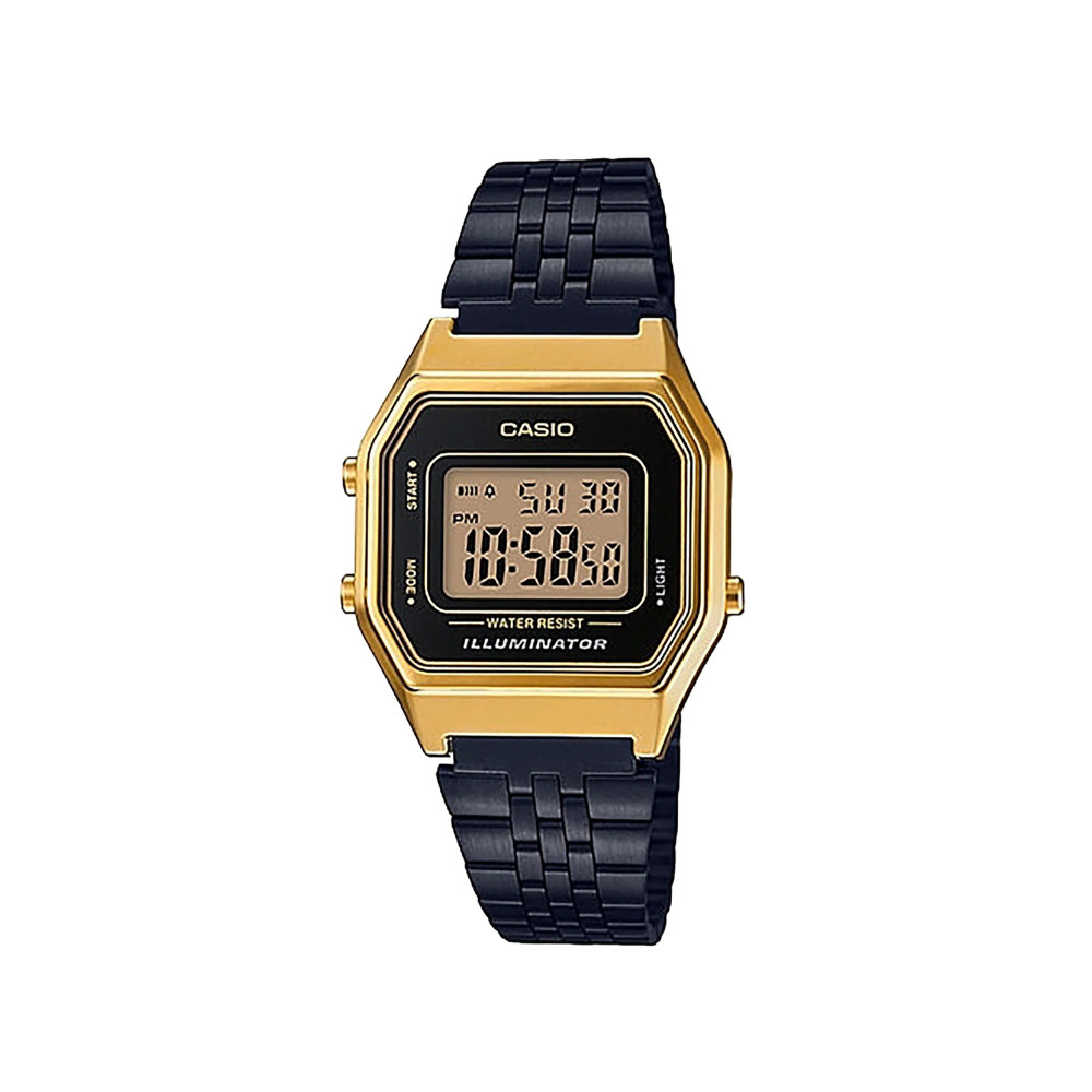 Casio Casio Digital Watch Gold Black | LA680WEGB-1ADF - Computers & Tech - Lebanon