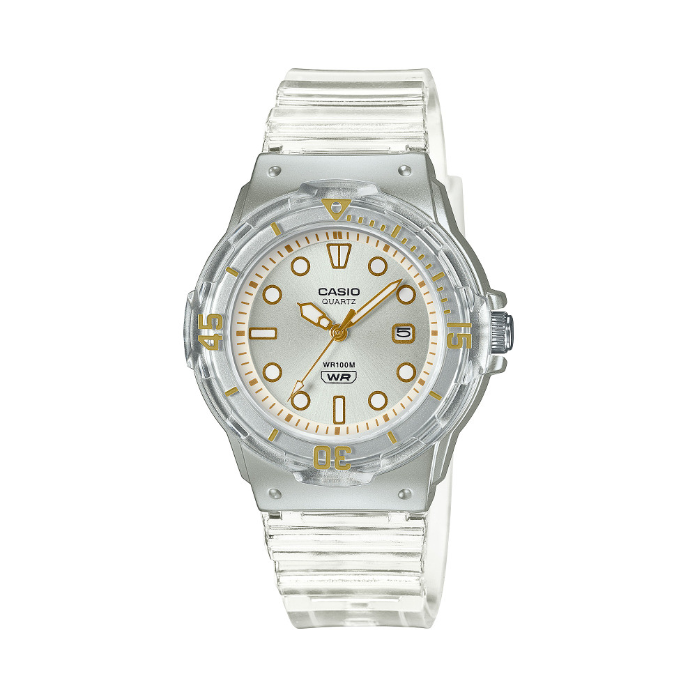 Casio Casio Kids Watch White Transparent Strap | LRW-200HS-7EVDF - Computers & Tech - Lebanon