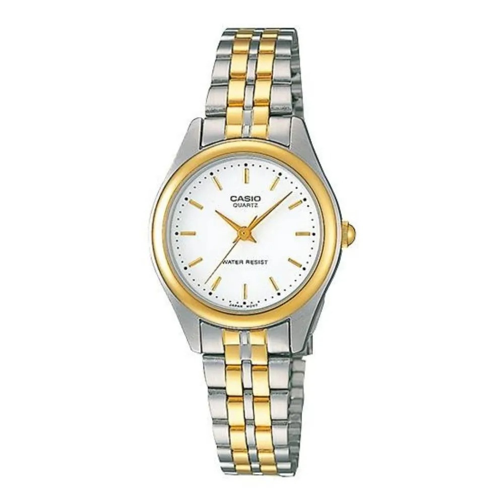 Casio Casio casio-women-3h-watch- Women Analog Watch Gold Tone | LTP-1129G-7ARDF - Computers & Tech - Lebanon