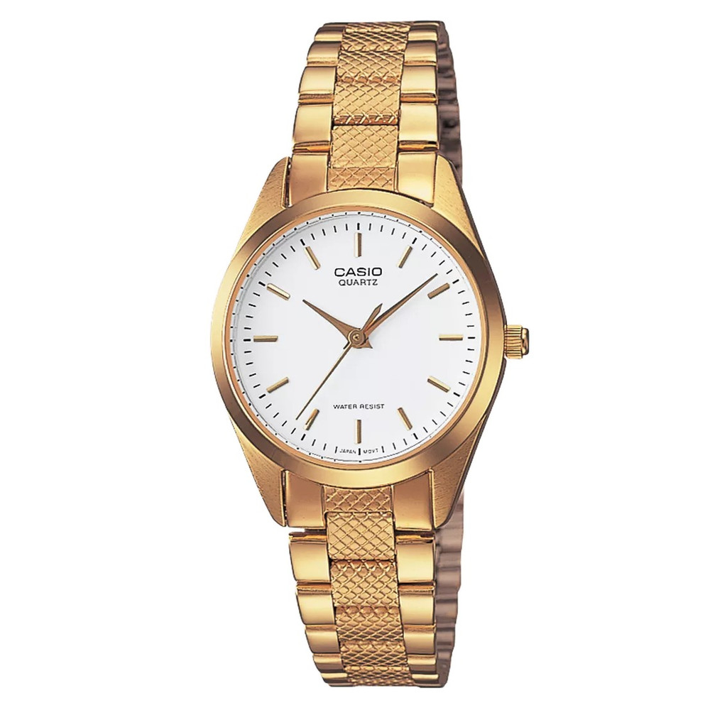Casio Casio Women 3h Watch Gold Tone Stainless Steel | LTP-1274G-7ADF - Beauty & Personal Care - Lebanon