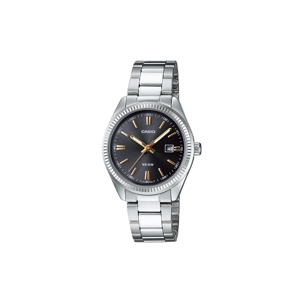 Casio Casio Analog Watch Silver 30 mm | LTP-1302D-1A2VDF - Computers & Tech - Lebanon