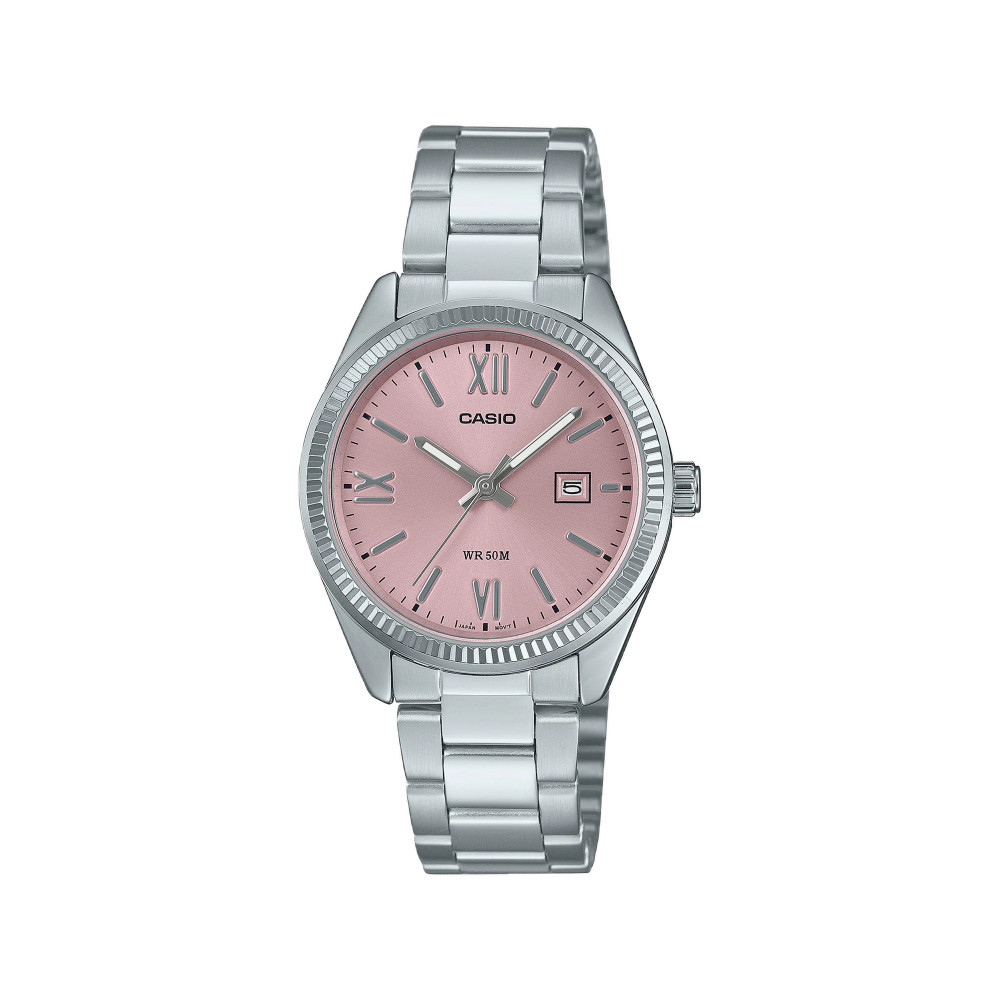 Casio Casio casio-women-3h-watch- Women's Watch Pink 30mm | LTP-1302DD-4A1VDF - Beauty & Personal Care - Lebanon