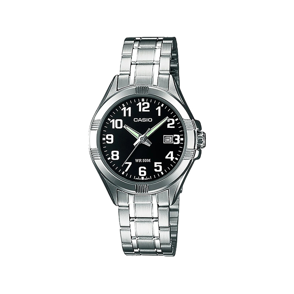Casio Casio casio-women-3h-watch- Women Watch Silver Metal 31 mm | LTP-1308D-1BVDF - Beauty & Personal Care - Lebanon