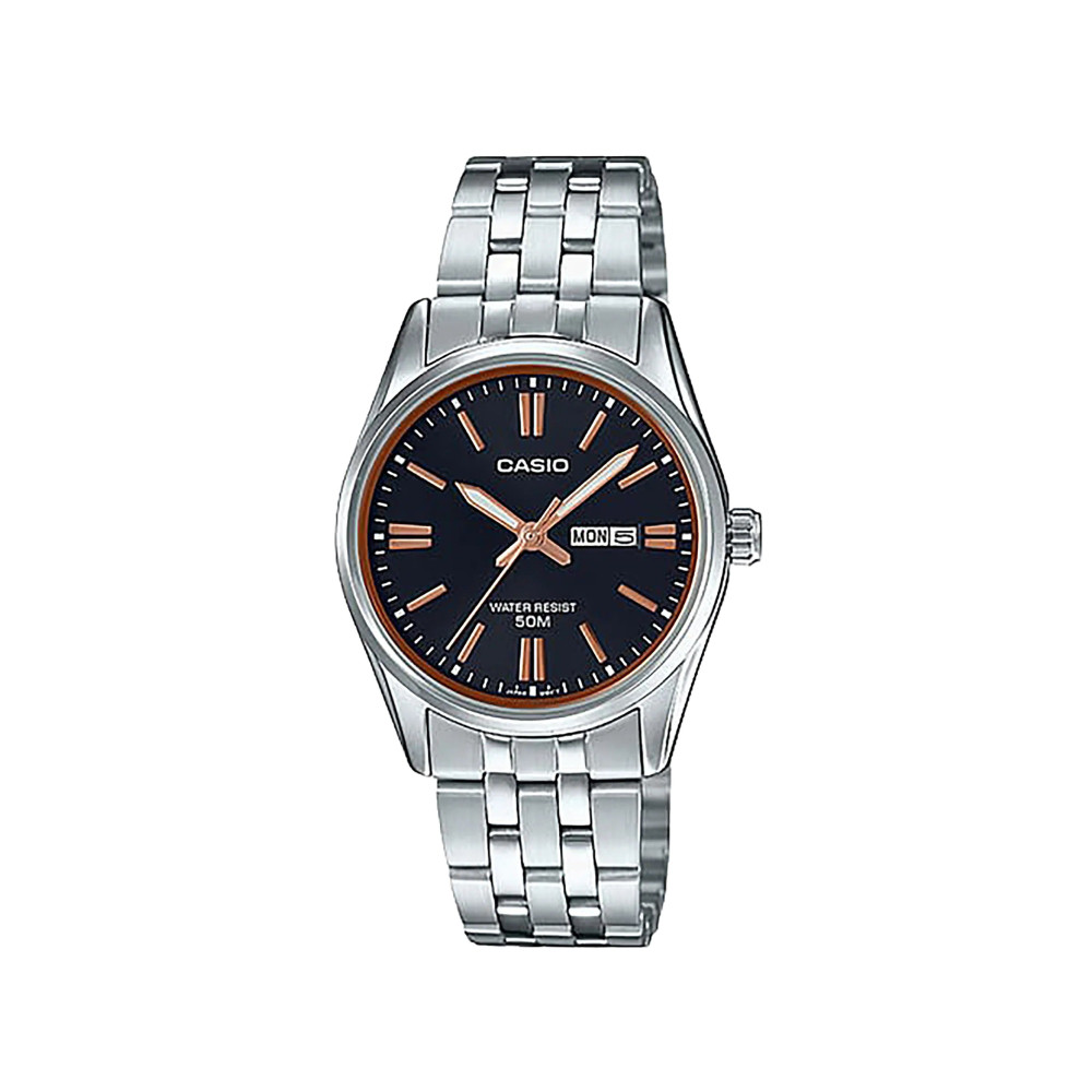 Casio Casio casio-women-3h-watch- Women's Watch Silver Multicolor Dial 36mm | LTP-1335D-1A2VDF - Beauty & Personal Care - Lebanon