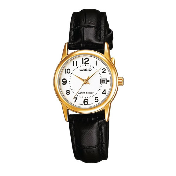 Casio Casio 3H Women Watch Gold Analogue | LTP-V002GL-7BUDF - Computers & Tech - Lebanon