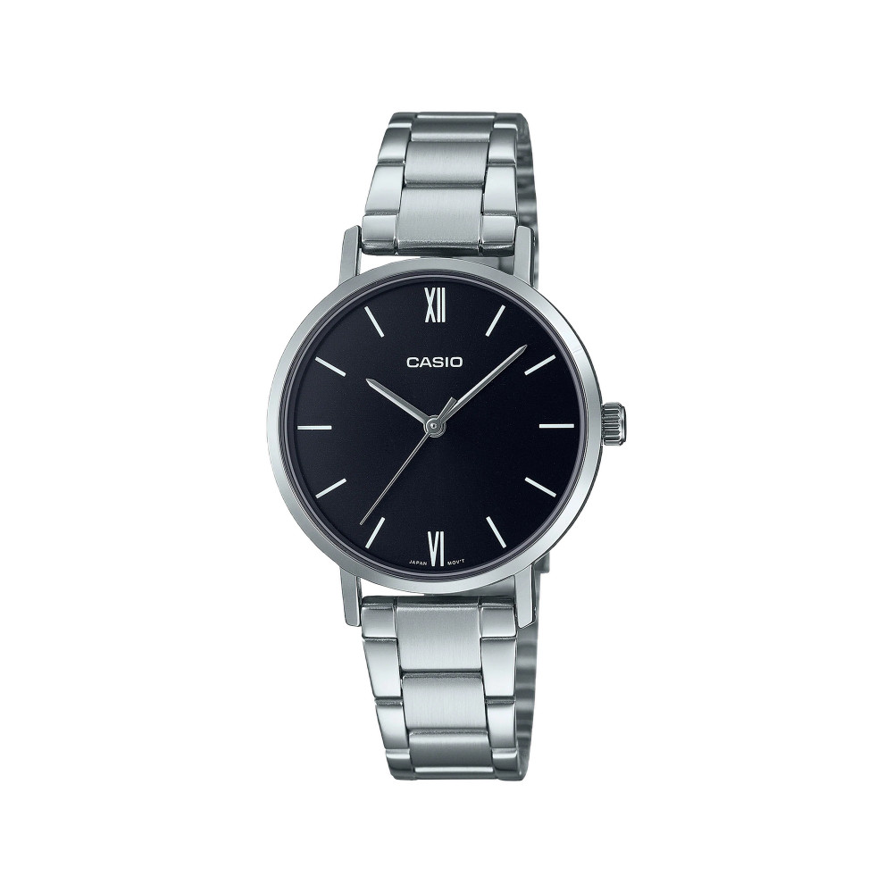 Casio Casio casio-women-3h-watch- women's watch silver stainless steel | LTP-VT02D-1AUDF - Home & Kitchen - Lebanon
