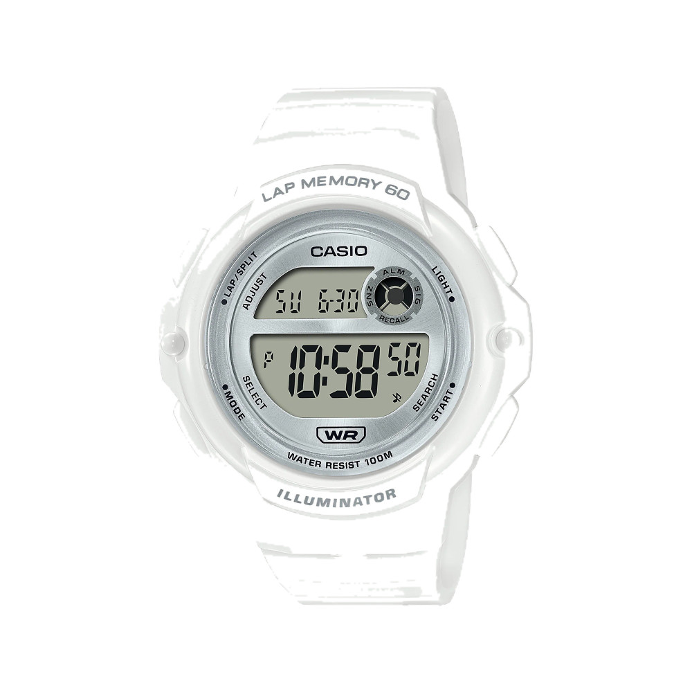 Casio Casio Digital Watch White Resin | LWS-1200H-7A1VDF - Sports & Outdoors - Lebanon