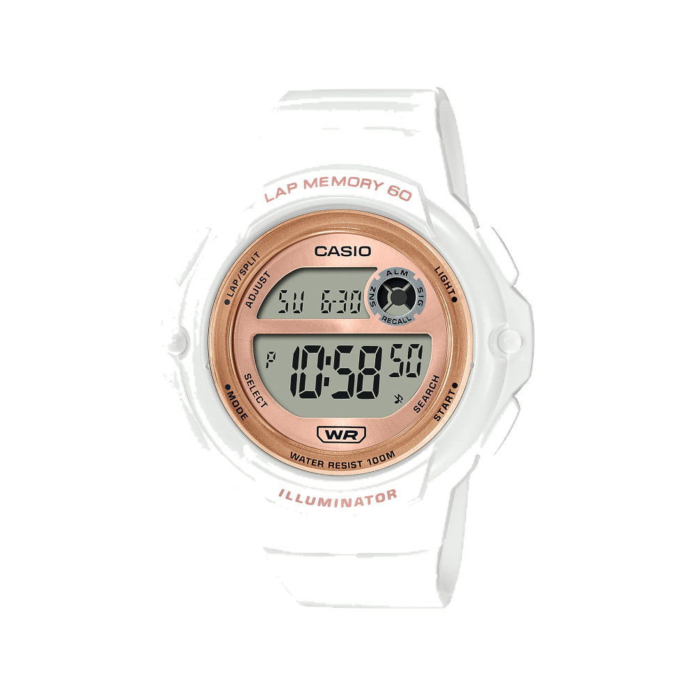 Casio Casio Digital Watch White Resin | LWS-1200H-7A2VDF - Sports & Outdoors - Lebanon