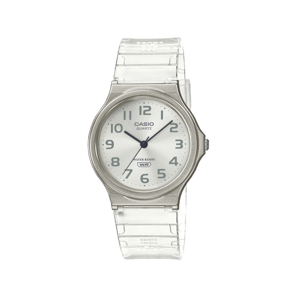 Casio Casio casio-unisex-3h-watch- Unisex Analog Watch White 39mm | MQ-24S-7BDF - Computers & Tech - Lebanon