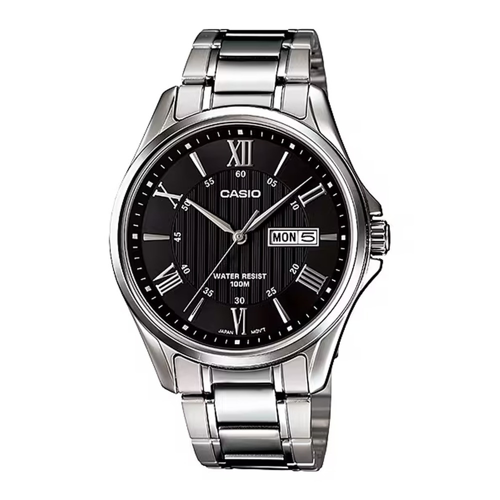 Casio Analog Men's Watch Stainless Steel | MTP-1384D-1AVDF