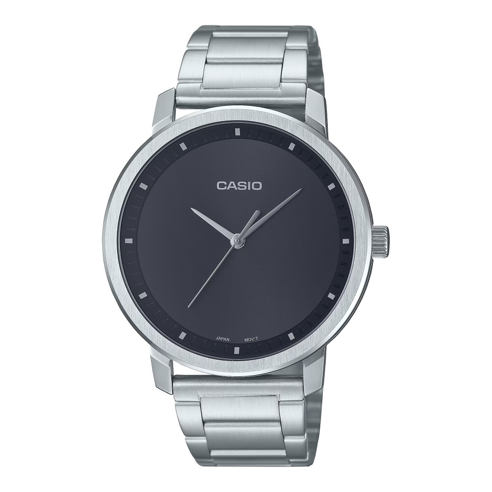 Casio Analog Men's Watch Silver Water Resistant | MTP-B115D-1EVDF