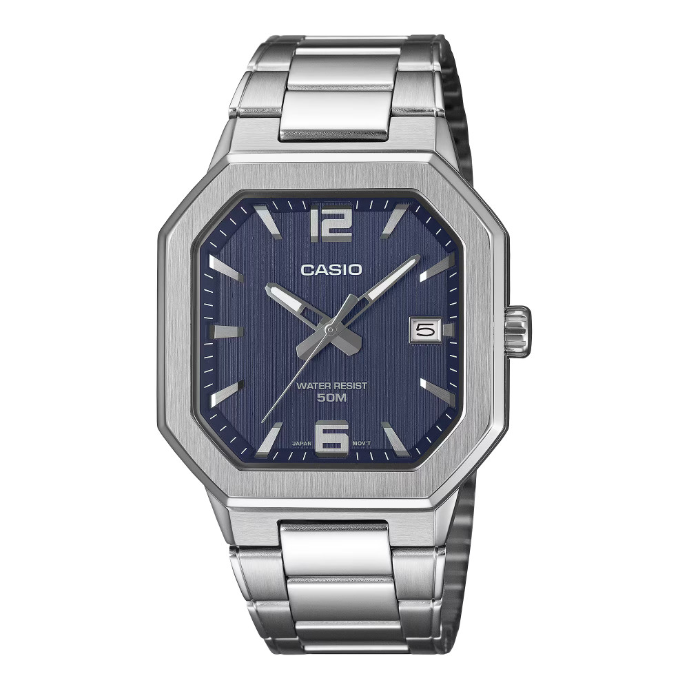 Casio Casio Analog Watch Stainless Steel Blue | MTP-B195D-2AVDF - Computers & Tech - Lebanon