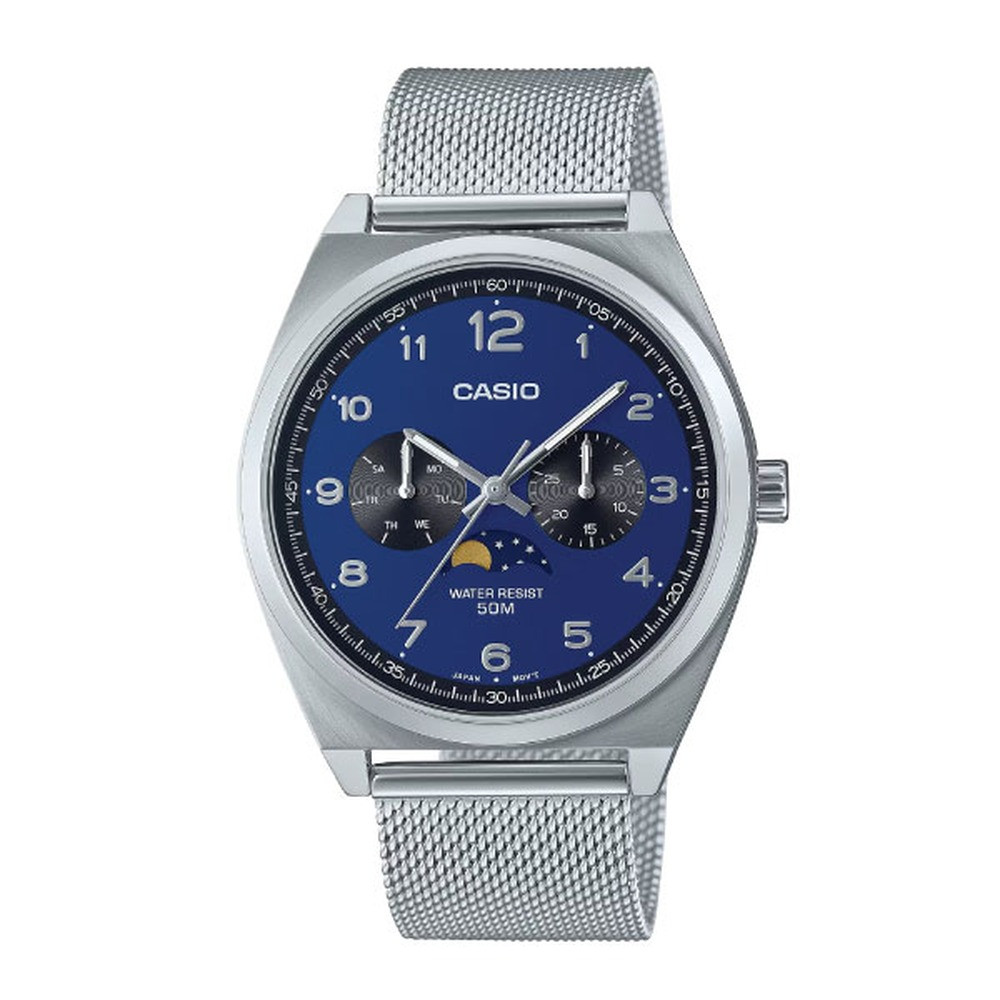 Casio Casio Men's Analog Watch Stainless Steel | MTP-M300M-2AVDF - Sports & Outdoors - Lebanon