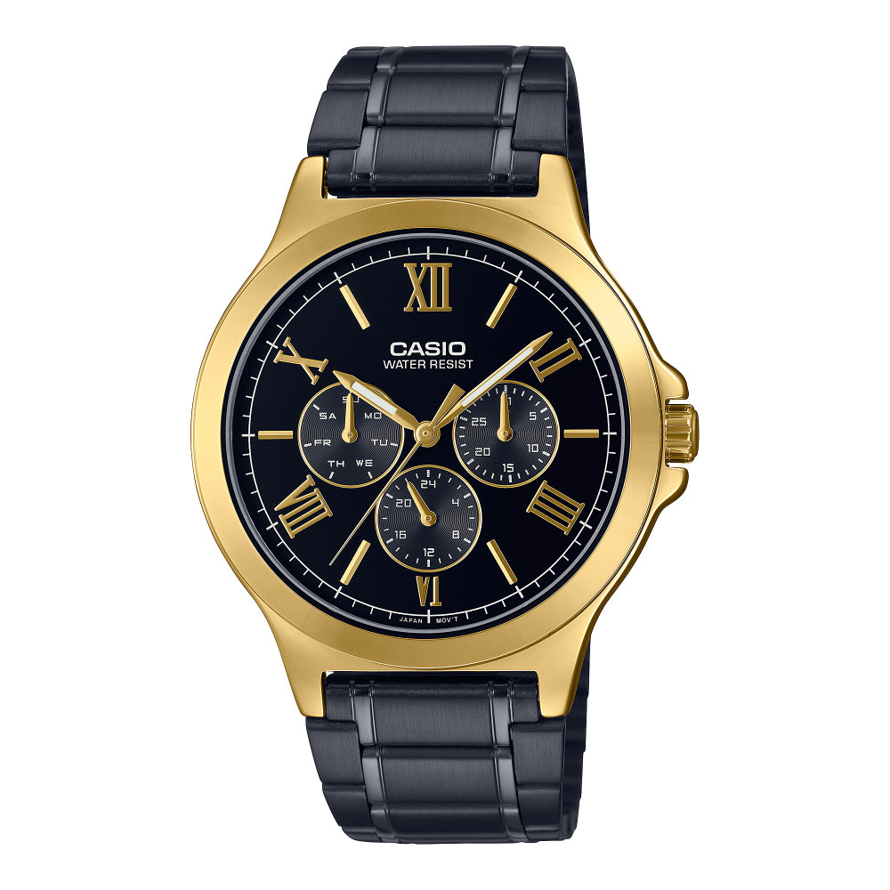 Casio Casio casio-men-3h-watch- Men's Analog Watch Black | MTP-V300GB-1AUDF - Sports & Outdoors - Lebanon