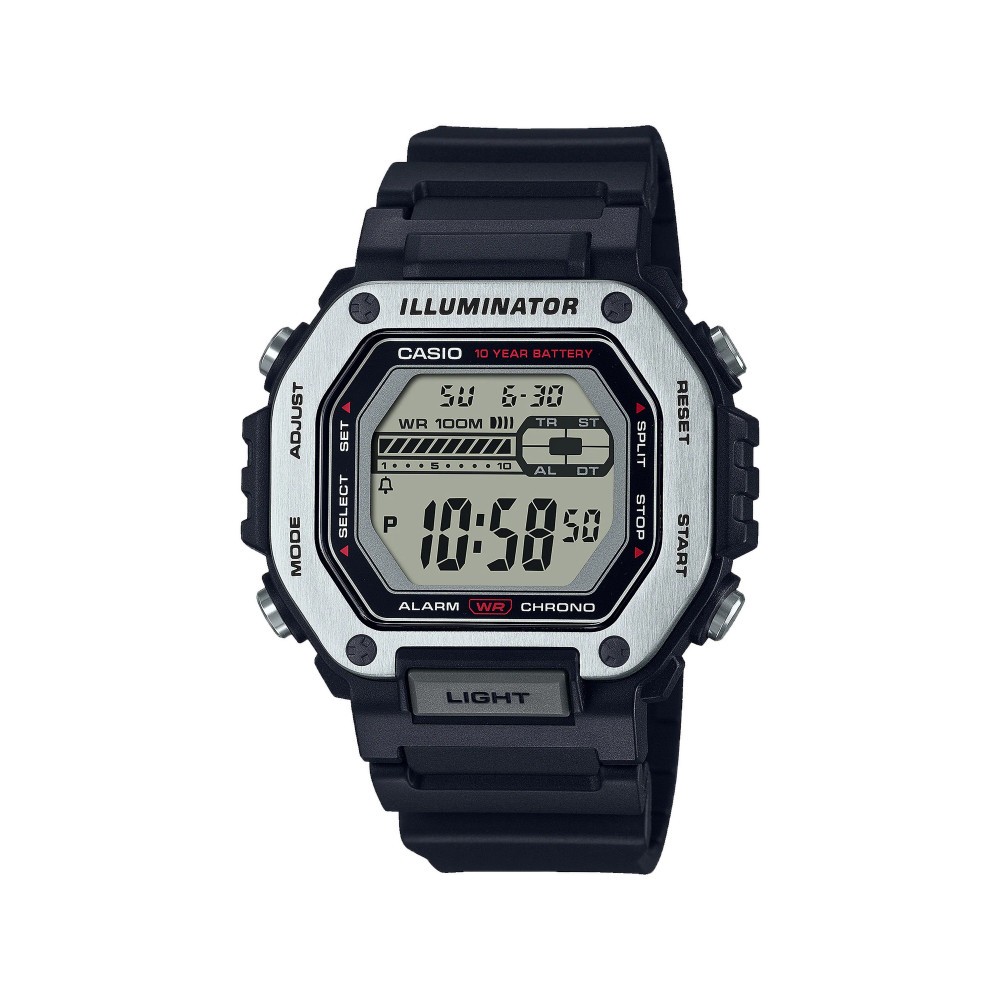 Casio Casio Men's Watch Black Resin 50mm | MWD-110H-1AVDF - Sports & Outdoors - Lebanon