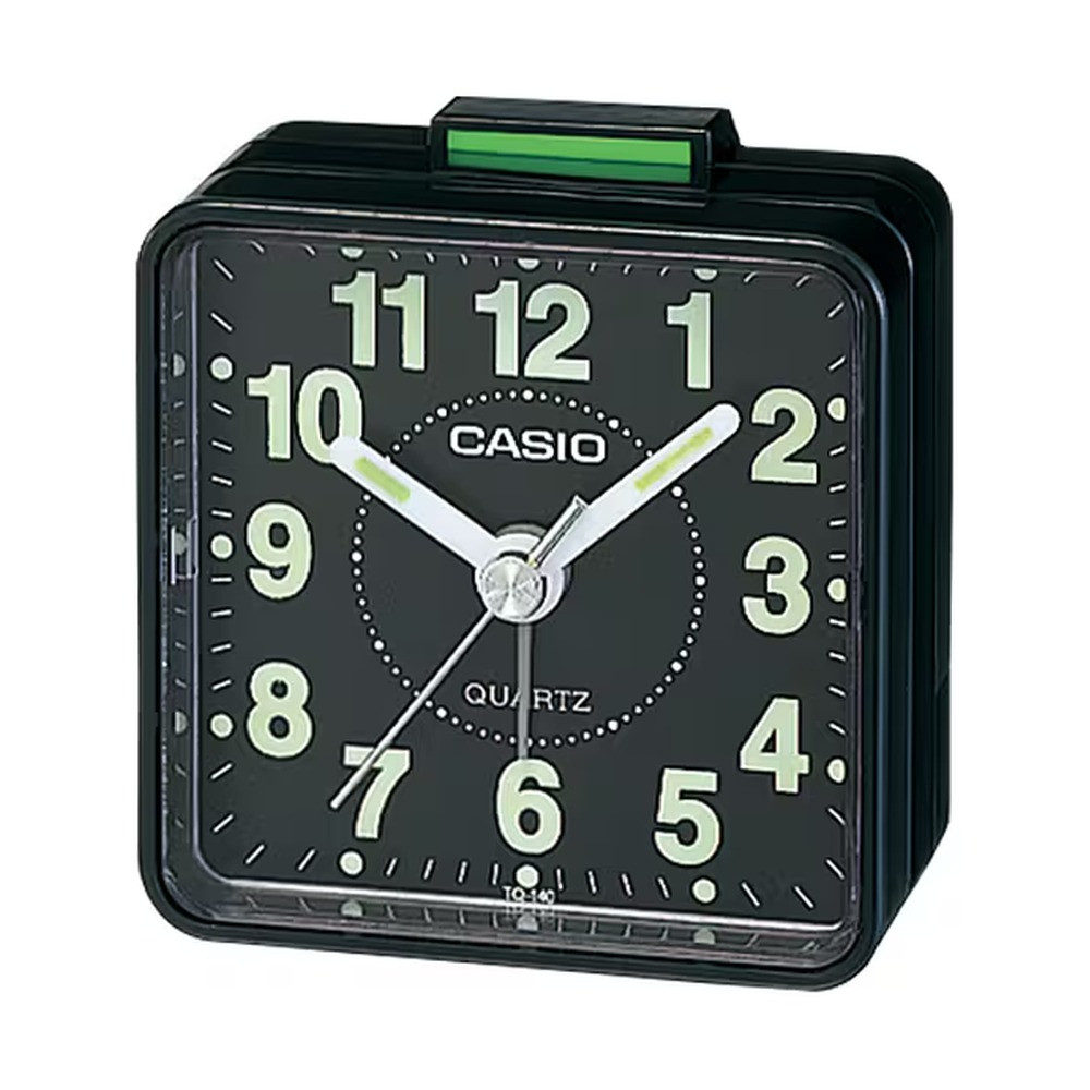 Casio Casio Travellers Alarm Clock Compact Size | TQ-140-1DF - Home & Kitchen - Lebanon