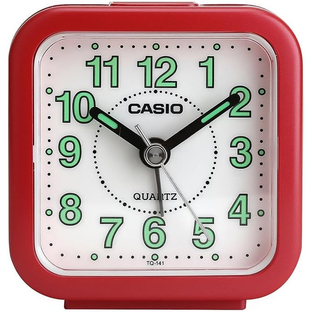 Casio Casio Traveller's Alarm Clock Compact Size | TQ-141-4DF - Home & Kitchen - Lebanon
