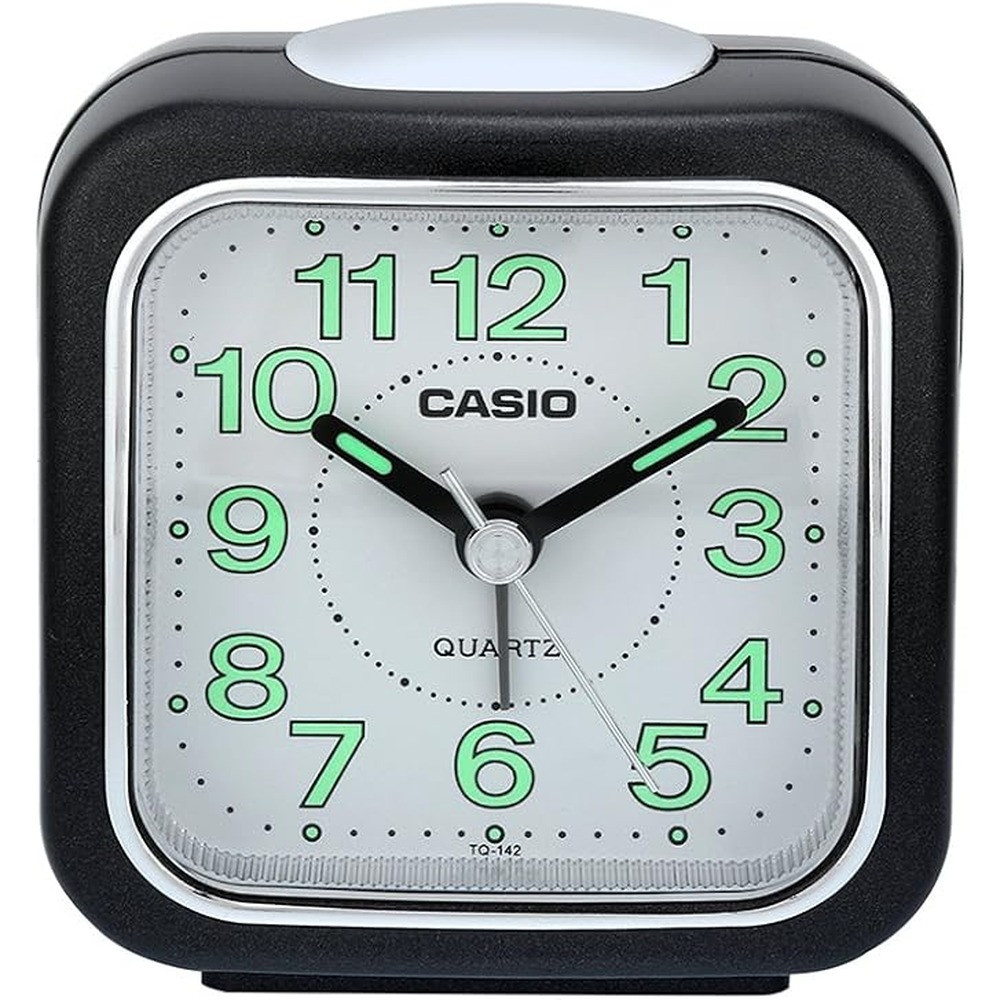 Casio Casio Travellers Alarm Clock Compact Size | TQ-142-1DF - Home & Kitchen - Lebanon