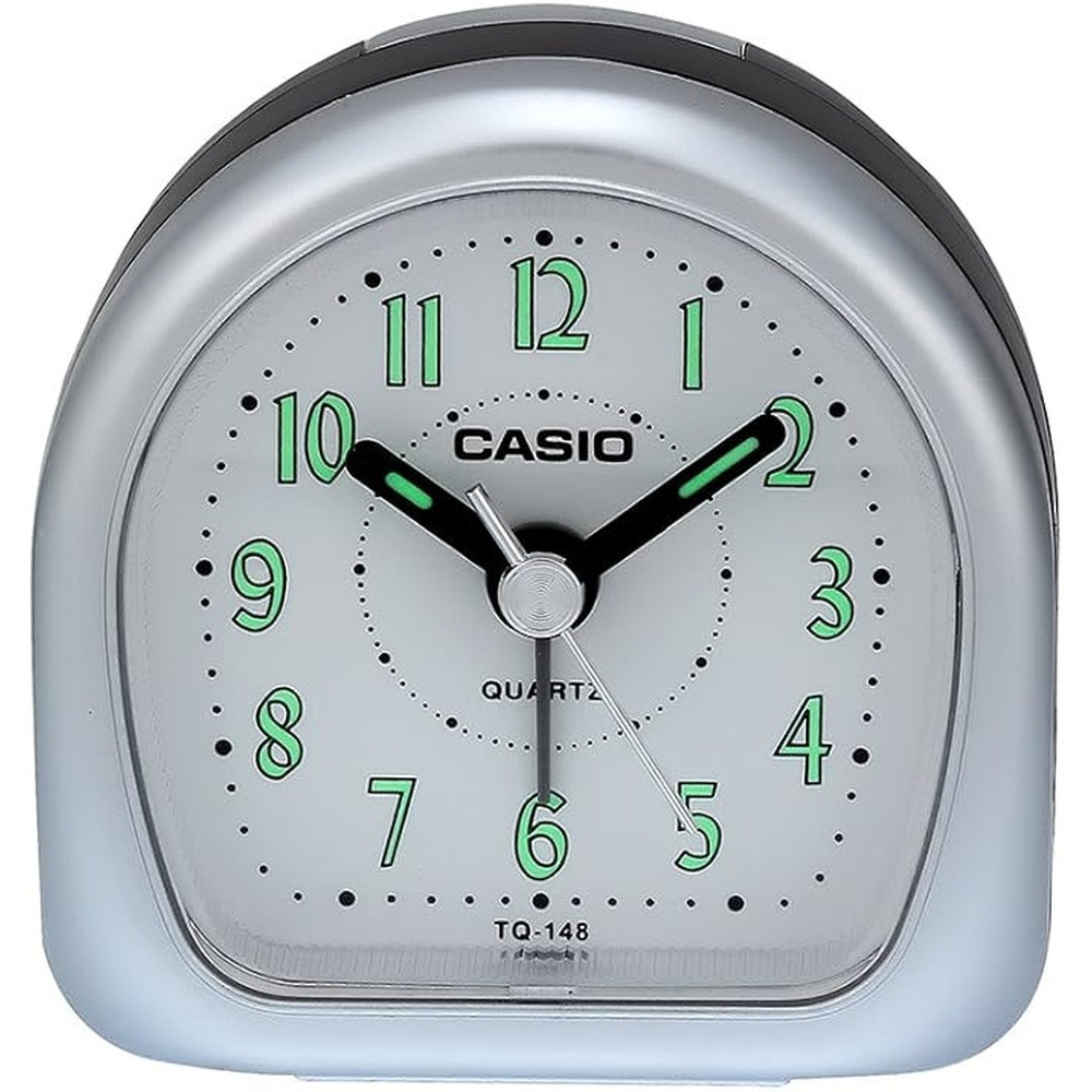 Casio Alarm Clock Fluorescent Digits Compact | TQ-148-8DF