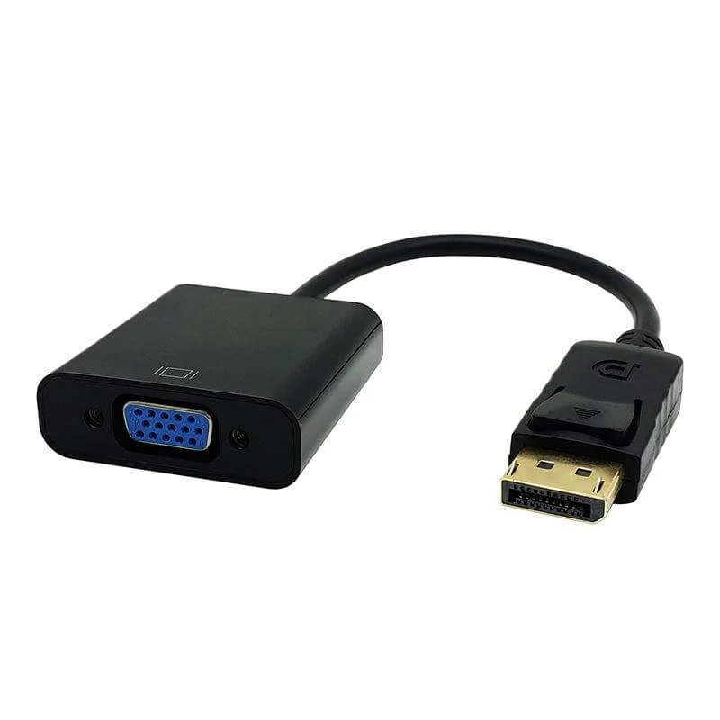 Display Port to VGA Adapter Dongle Video Converter for Laptop / PC / Monitor | DP.13411.03G - Computers & Tech - Lebanon