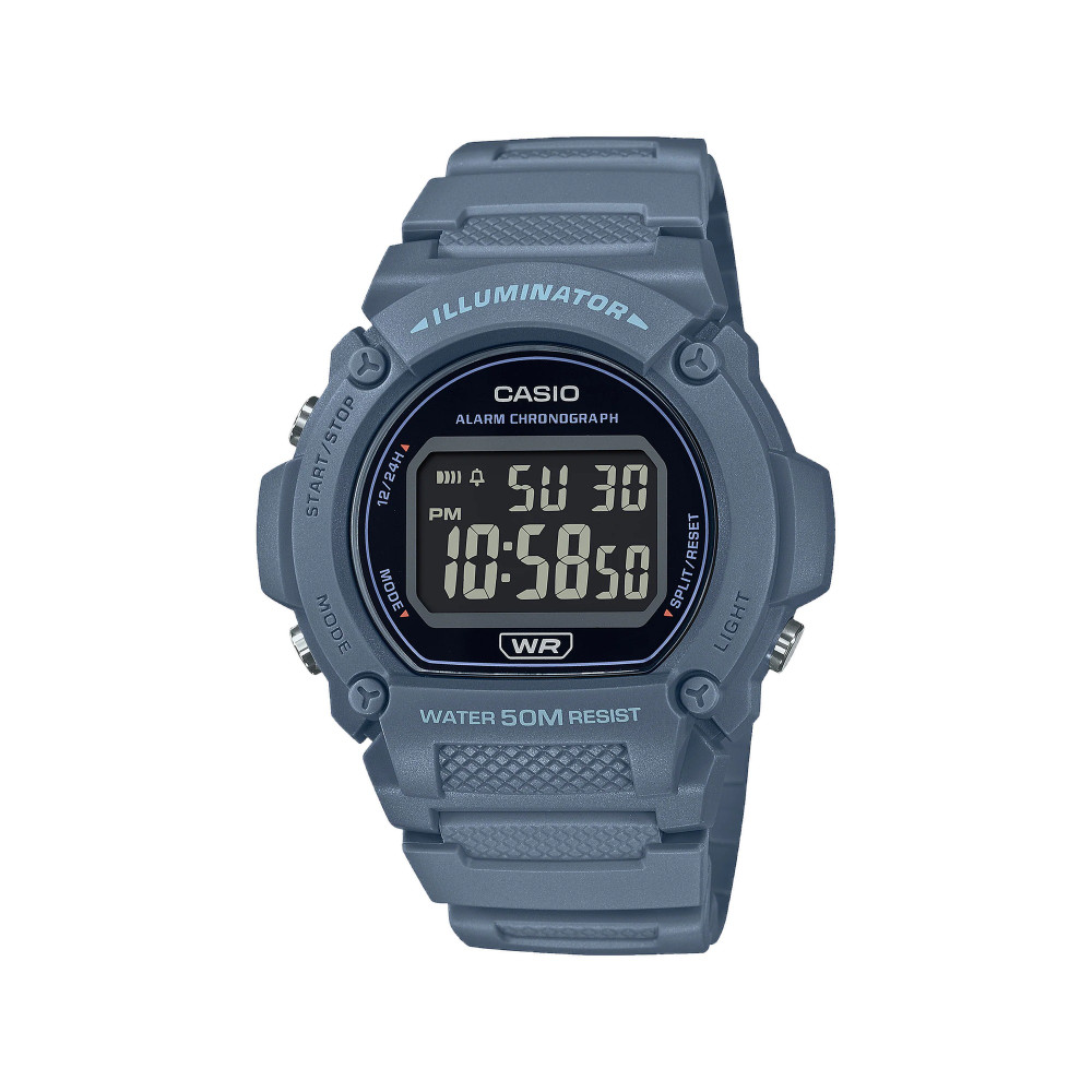 Casio Casio Digital Watch Blue Resin | W-219HC-2BVDF - Computers & Tech - Lebanon