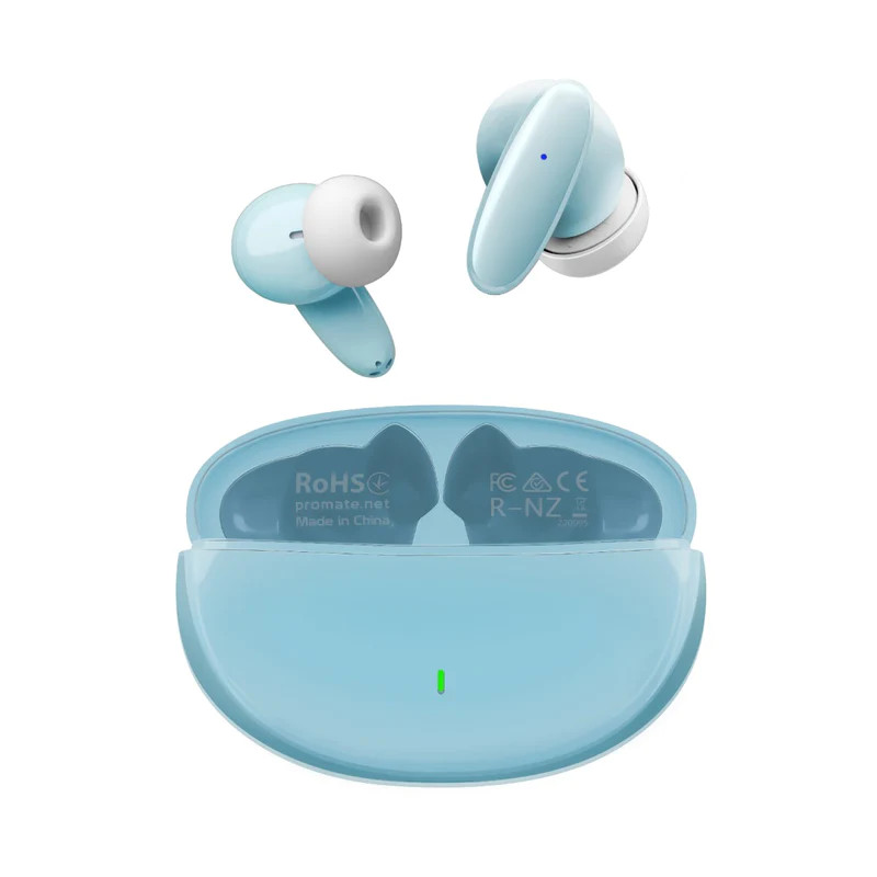 Promate Promate Acoustic In-Ear TWS Earphone, Blue | Lush.Blue - Computers & Tech - Lebanon