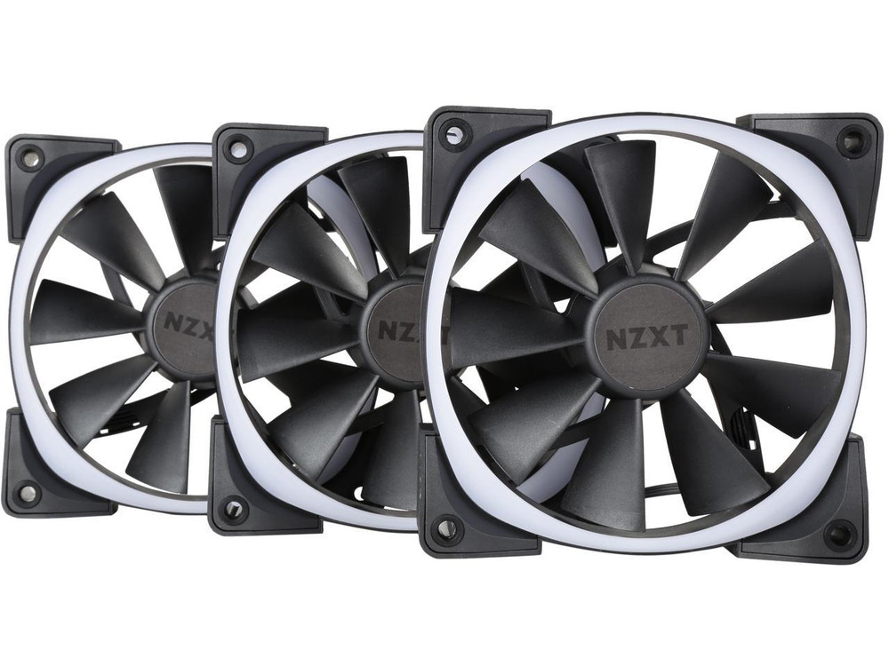 NZXT NZXT Case Fan Aer RGB Pack 3X 120mm Fans | RF-AR120-T1 - Computers & Tech - Lebanon