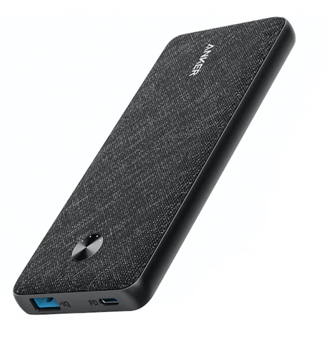 Anker ANKER POWERCORE III SENSE 10K Power Bank, Black Fabric | A1244h12 - Computers & Tech - Lebanon