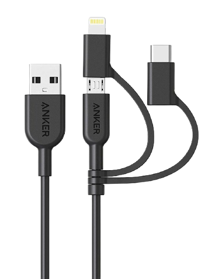 Anker Anker PowerLine II 3-in-1, Black | AN.A8436H12.BK - Other - Lebanon