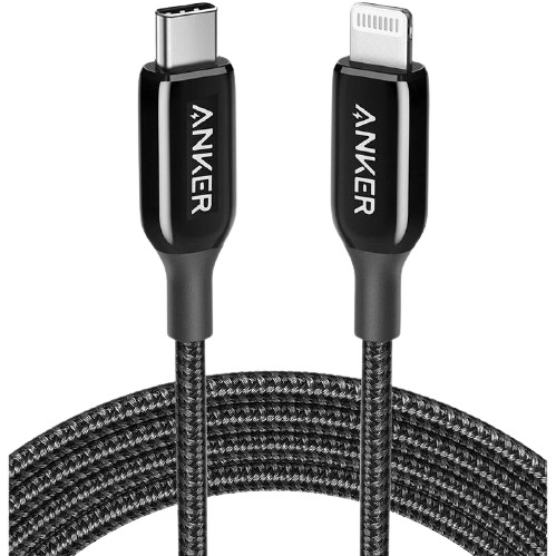Anker Anker PowerLine + III USB-C to Lightning Connector 3ft Cable, Black | AN.A8842H11.BK - Computers & Tech - Lebanon