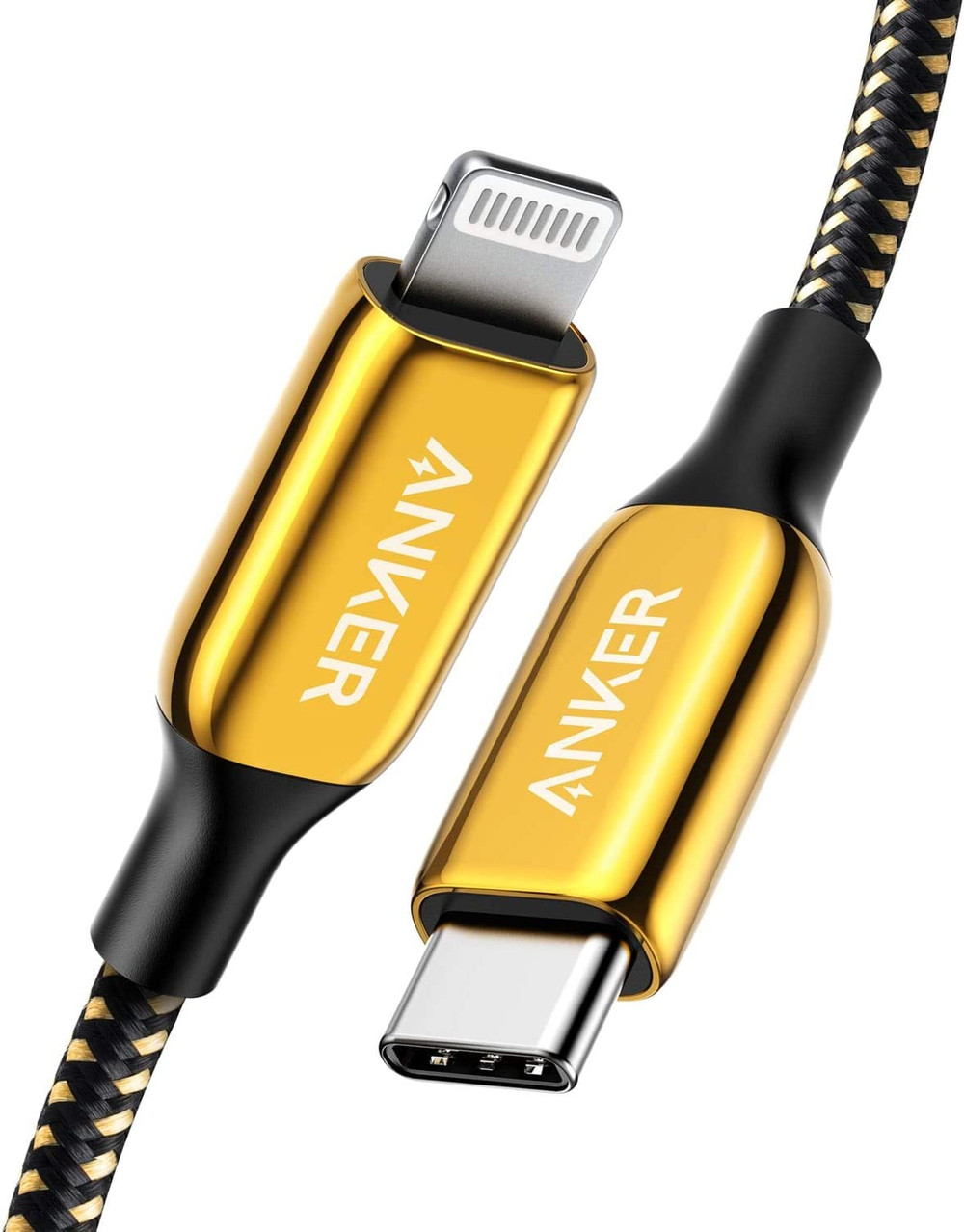 Anker Anker Powerline+ III USB-C to Lightning Connector 6ft Cable, Gold | A8843HB1 - Computers & Tech - Lebanon