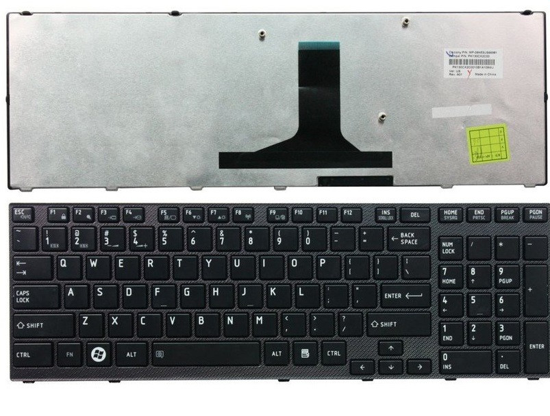 Toshiba Toshiba A660/A665 Compatible Keyboard For Laptop - Computers & Tech - Lebanon