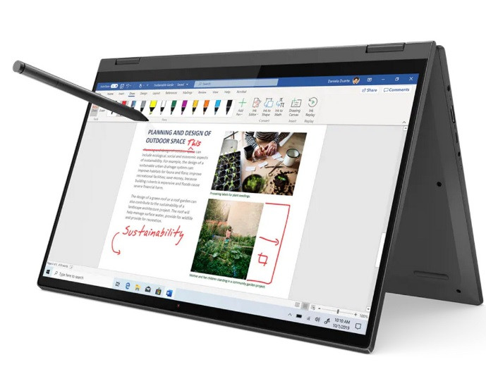 Lenovo Lenovo IdeaPad Flex 5 2-in-1 15.6" Laptop - Intel Core i7-1065G7 - RAM 8GB - SSD 512GB - Intel Iris Plus | 81X3000DCF - Computers & Tech - Lebanon