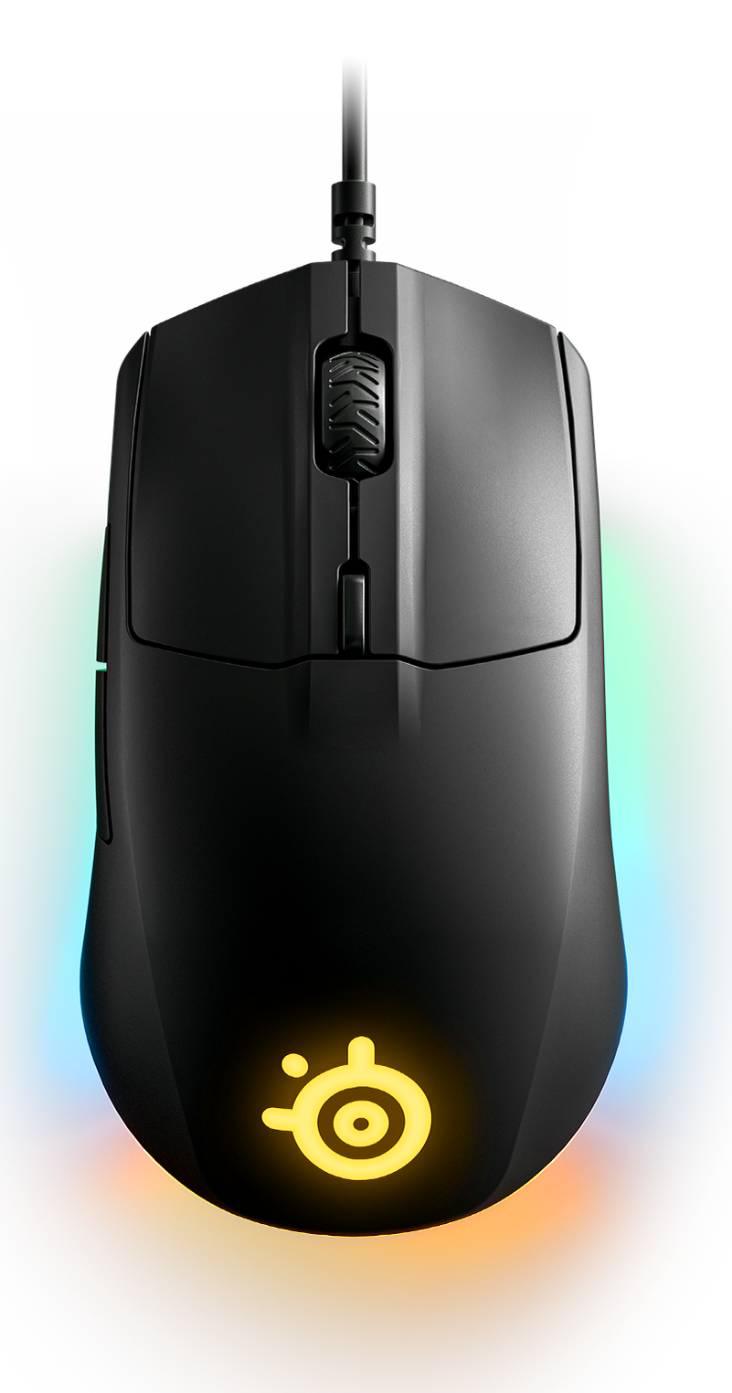 SteelSeries SteelSeries Rival 3 Gaming Mouse Brilliant Prism RGB Lighting | 73187 - Computers & Tech - Lebanon